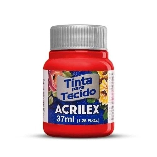 TINTA TECIDO ACRILEX VERMELHOS